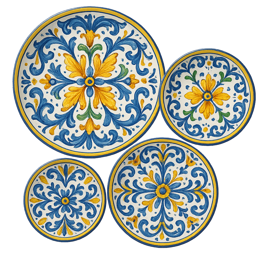 Керамические тарелки